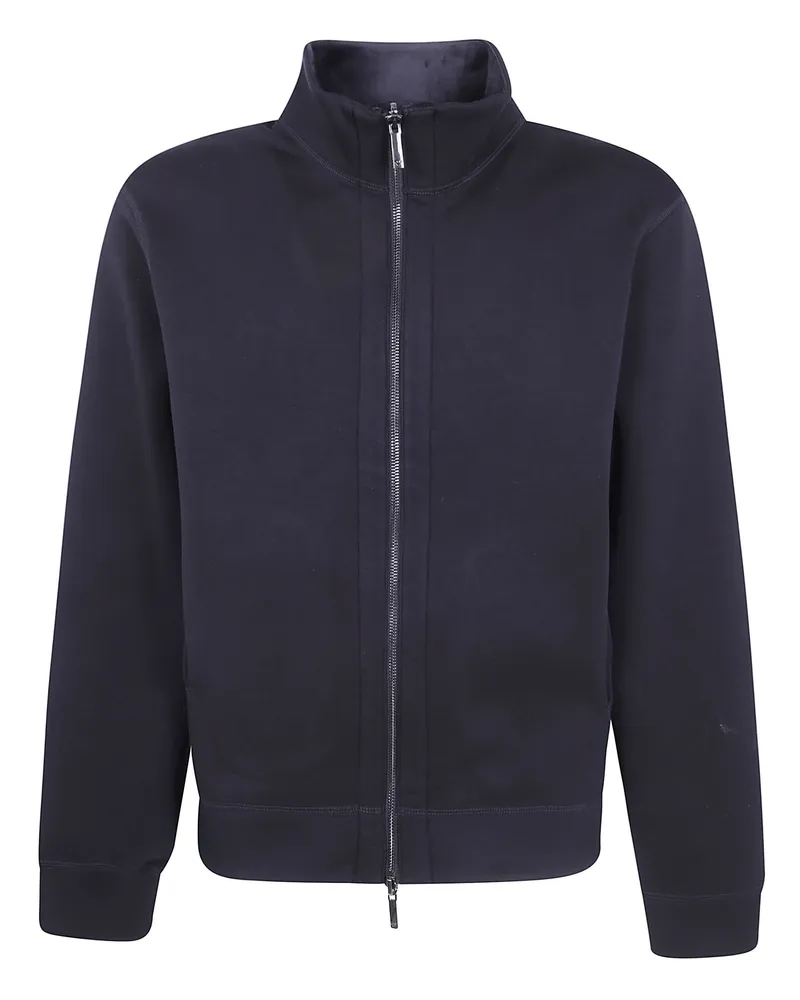Emporio Armani Sweatshirt Full Zip "Black Beauty Black