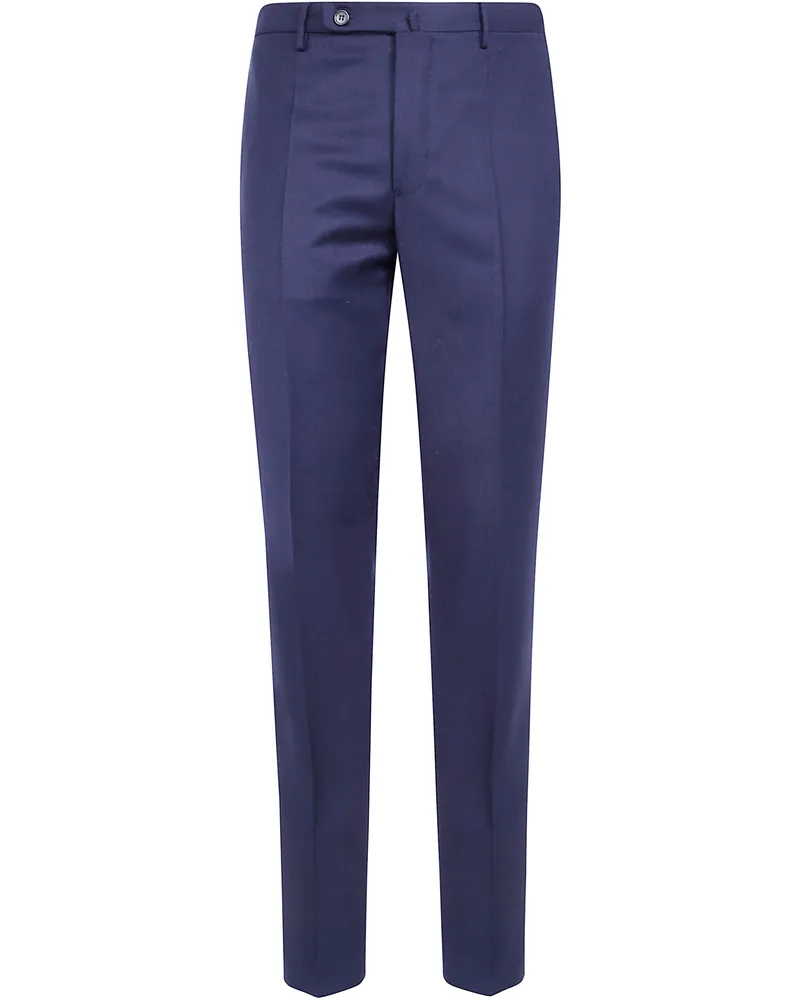 Incotex Pants Regular Fit "Classic Regular Chino Blue
