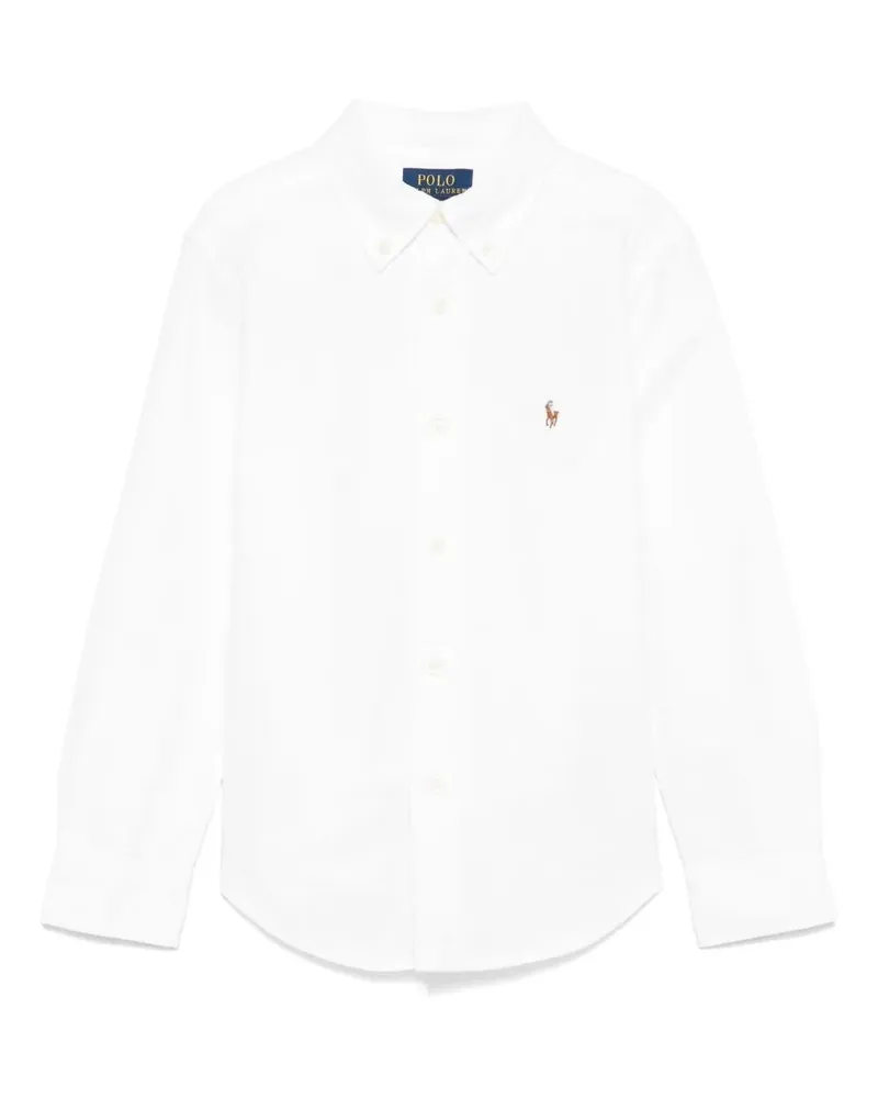 Ralph Lauren Shirt Long Sleeve "Bd Tops White