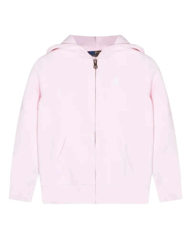 Ralph Lauren Sweatshirt Pink Fz Hoodie Tops Knit Pink