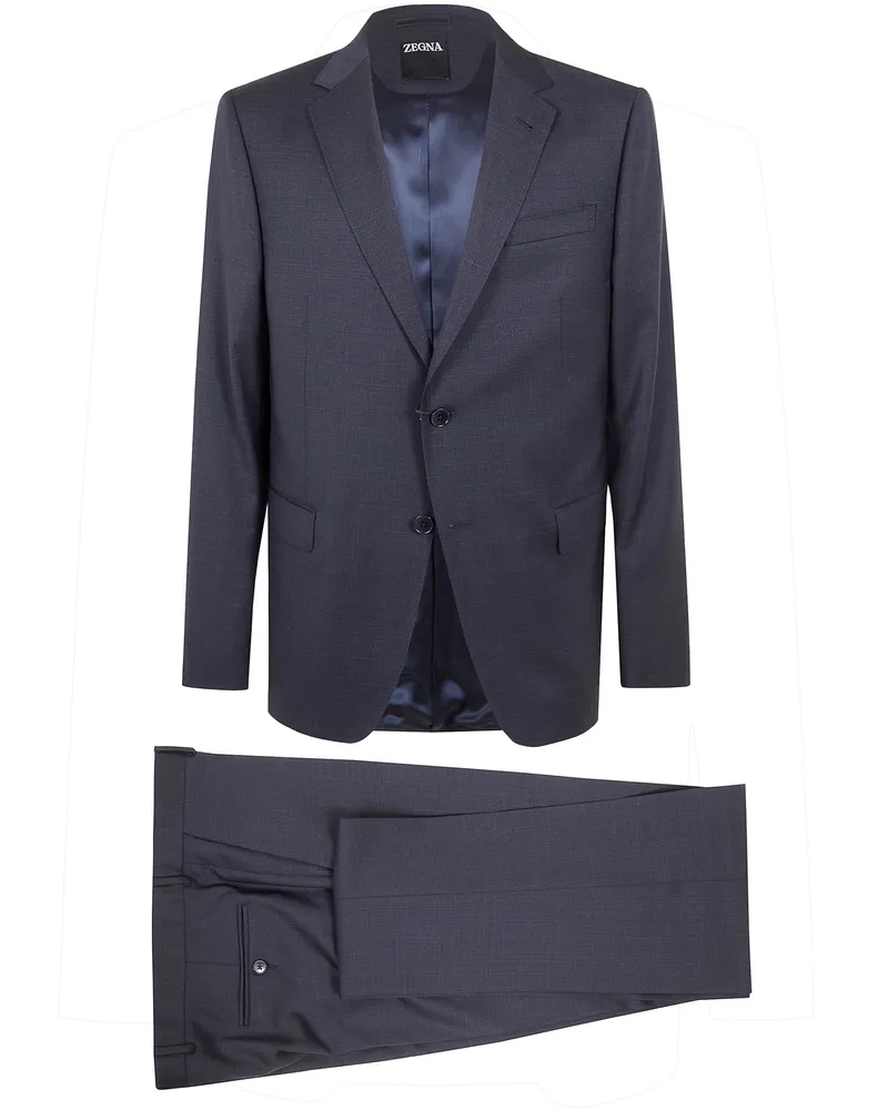 Ermenegildo Zegna Z Luxury" Tailoring Suit Black