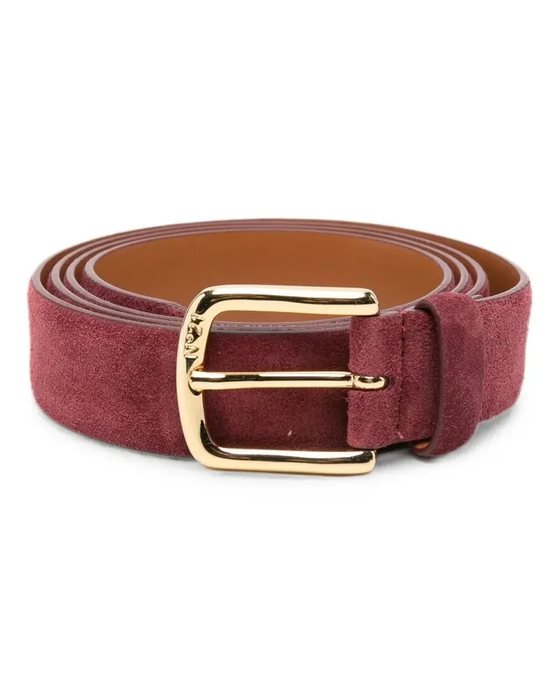 N° 21 Belt Leather Bordeaux Red