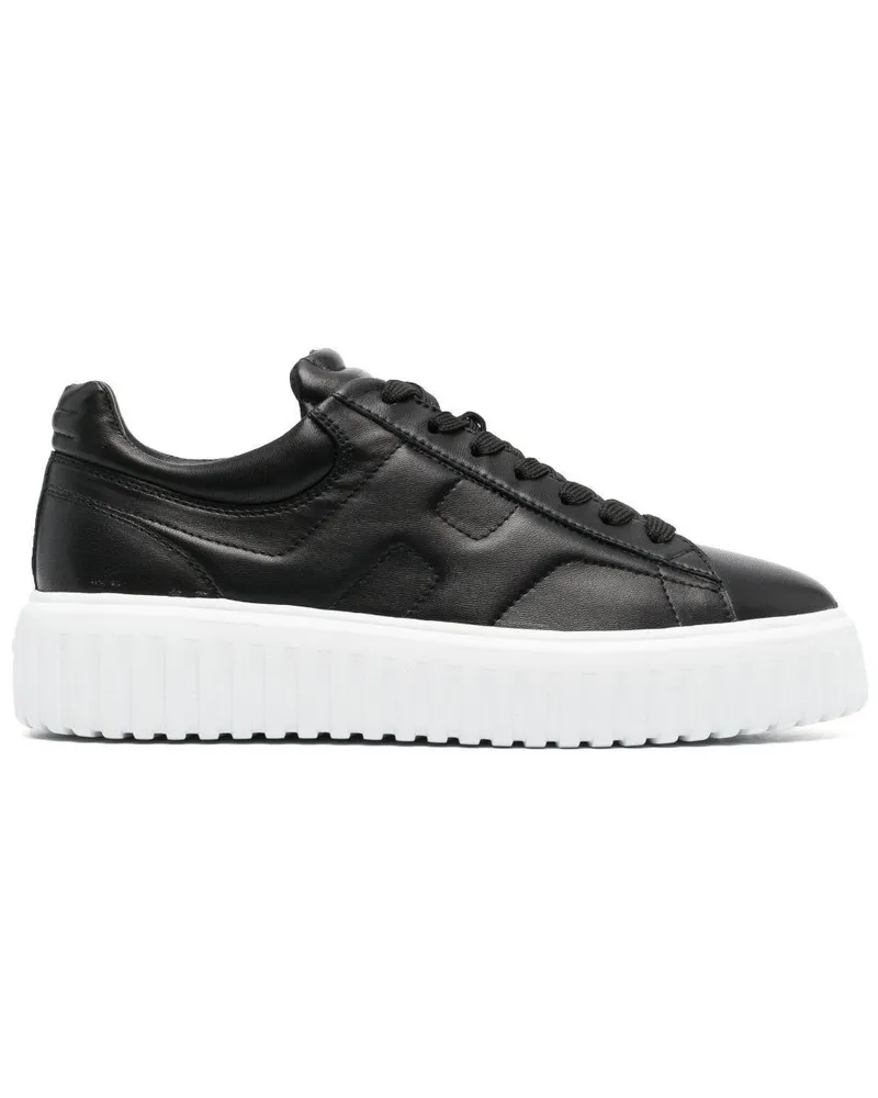 Hogan H-Stripes Sneakers By Hogan Black