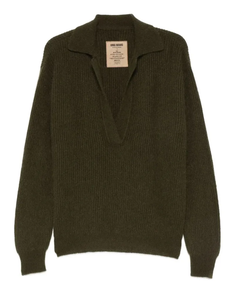 Uma Wang Polo" Polo Shirt Green