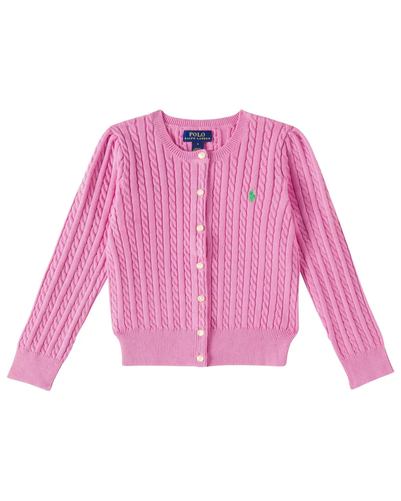 Ralph Lauren Mini Cable Tops Sweater Pink