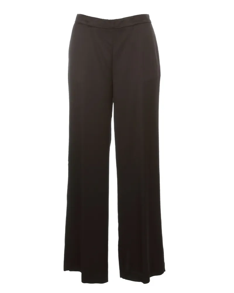 KILTIE Jo Flared Pants Elastic Behind Black