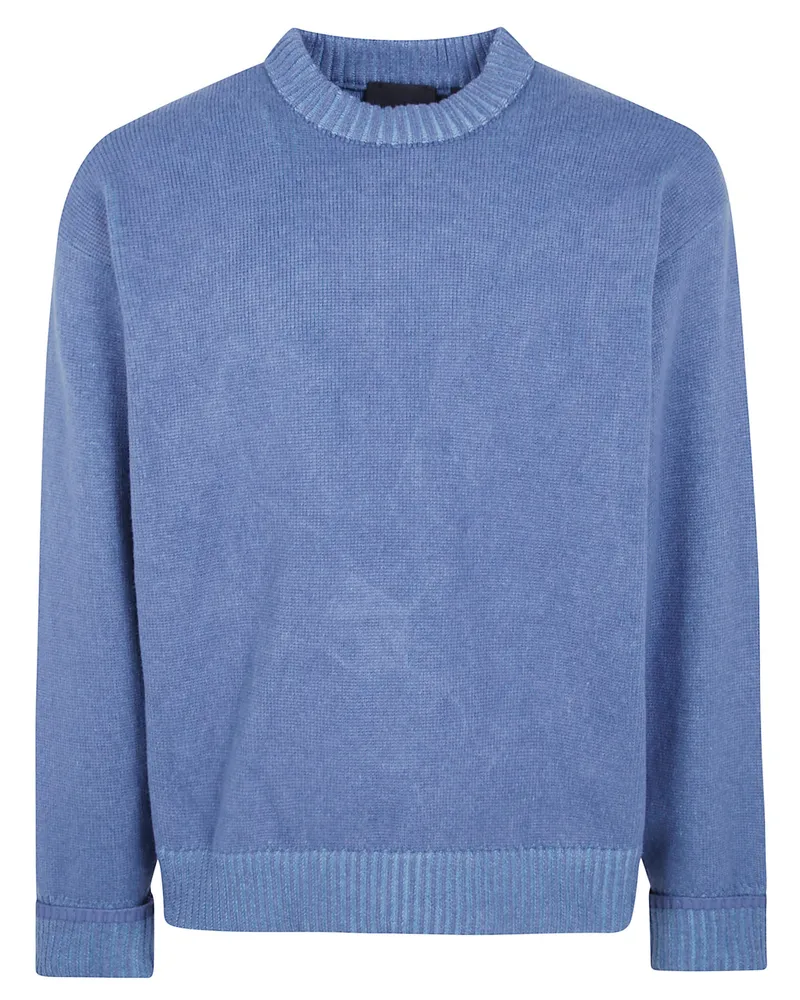 RAINS Sweater Crew Neck "Sowa Blue