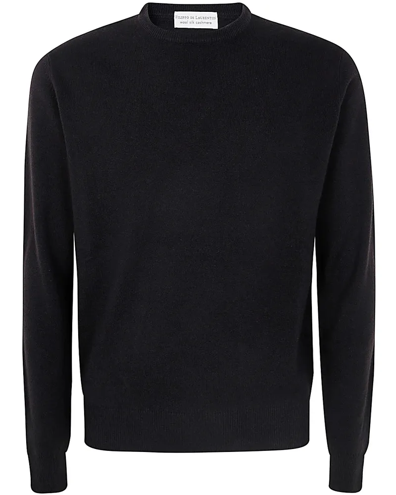 Filippo de Laurentiis LONG SLEEVES ROUND NECK Brown