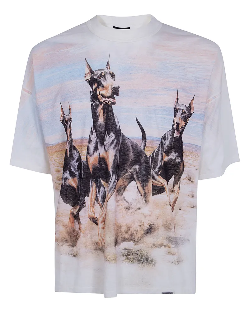 REPRESENT Western Dobermans" T-Shirt White