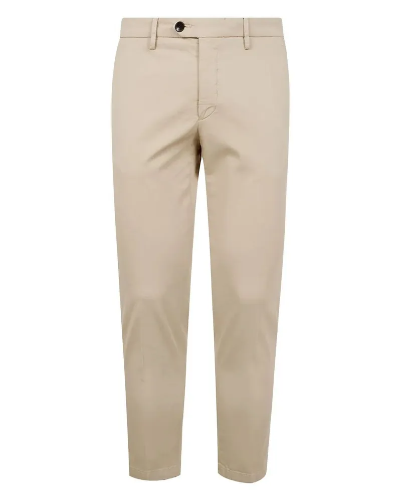 MICHAEL COAL Capri American Pocket Trousers Beige