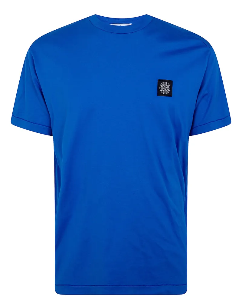 Stone Island Short Sleeves T-Shirt Blue