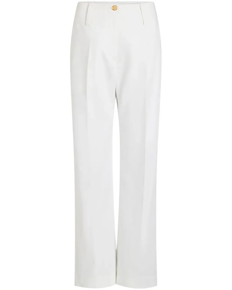 Patou Large Belt Trousers White