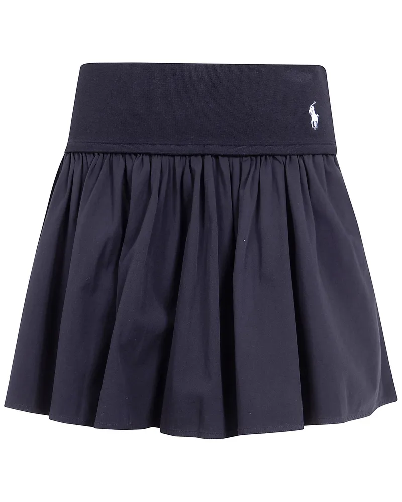 Ralph Lauren Woven A Line Skirt Black