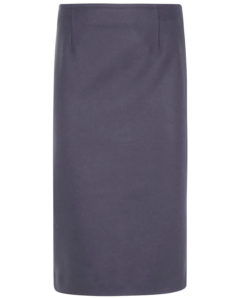 Maison Margiela Skirt Wool Blend "Midi Skirt Gray