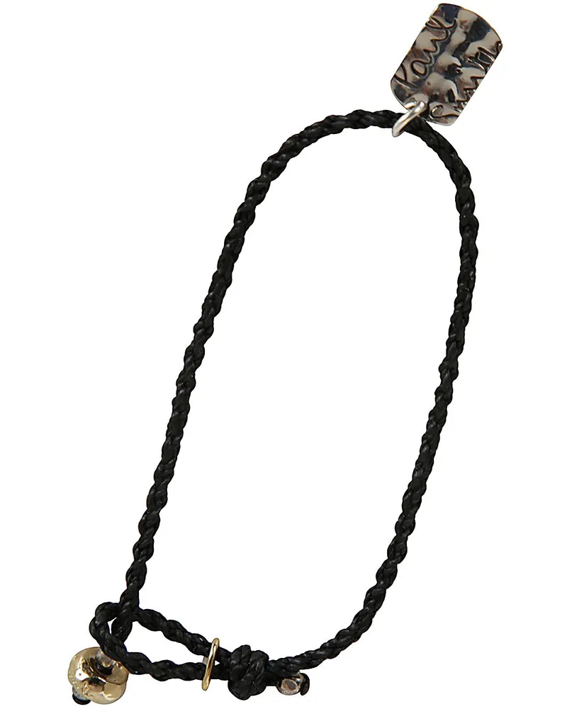 Paul Smith MEN BRACELET THREAD TAG Black