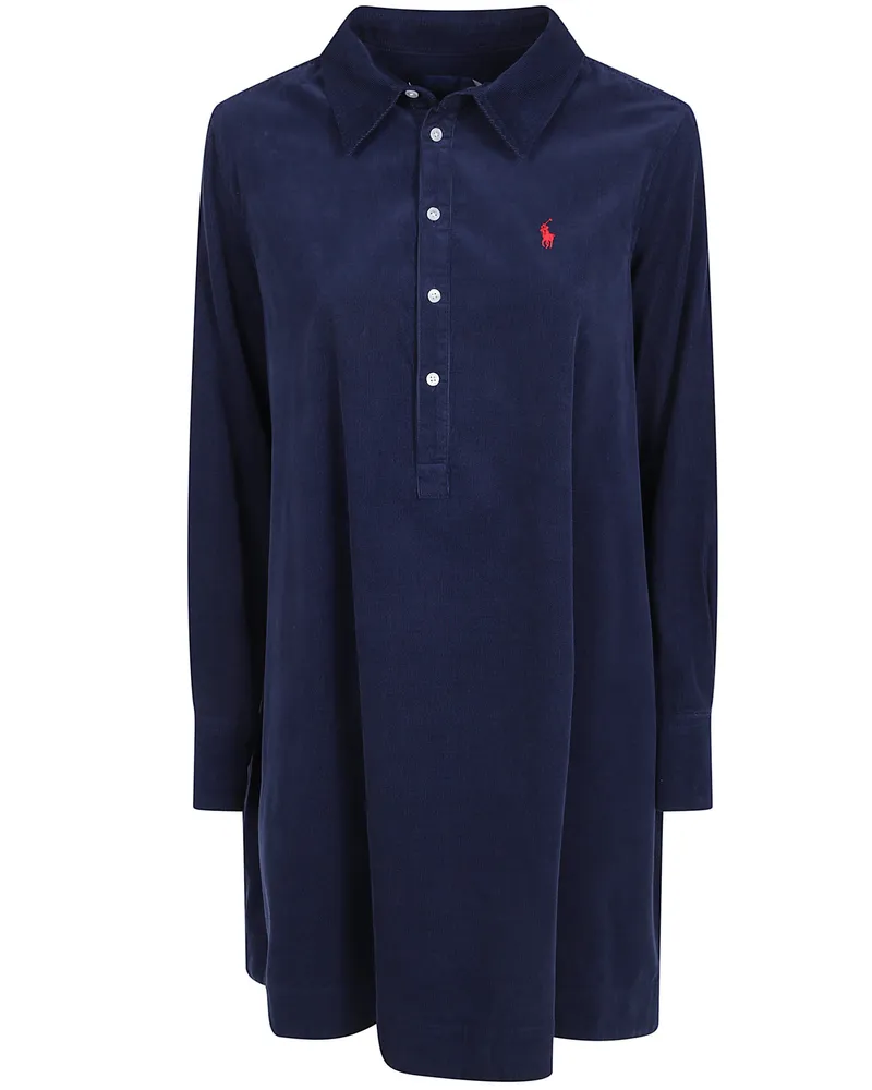 Ralph Lauren Dress A Line "Woven Blue