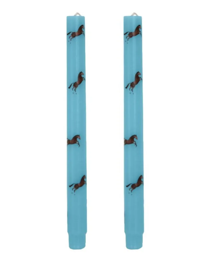 Seletti Toiletpaper Horse" Double Set Candels Cm 2.3 X 2.3 H 27 Multi