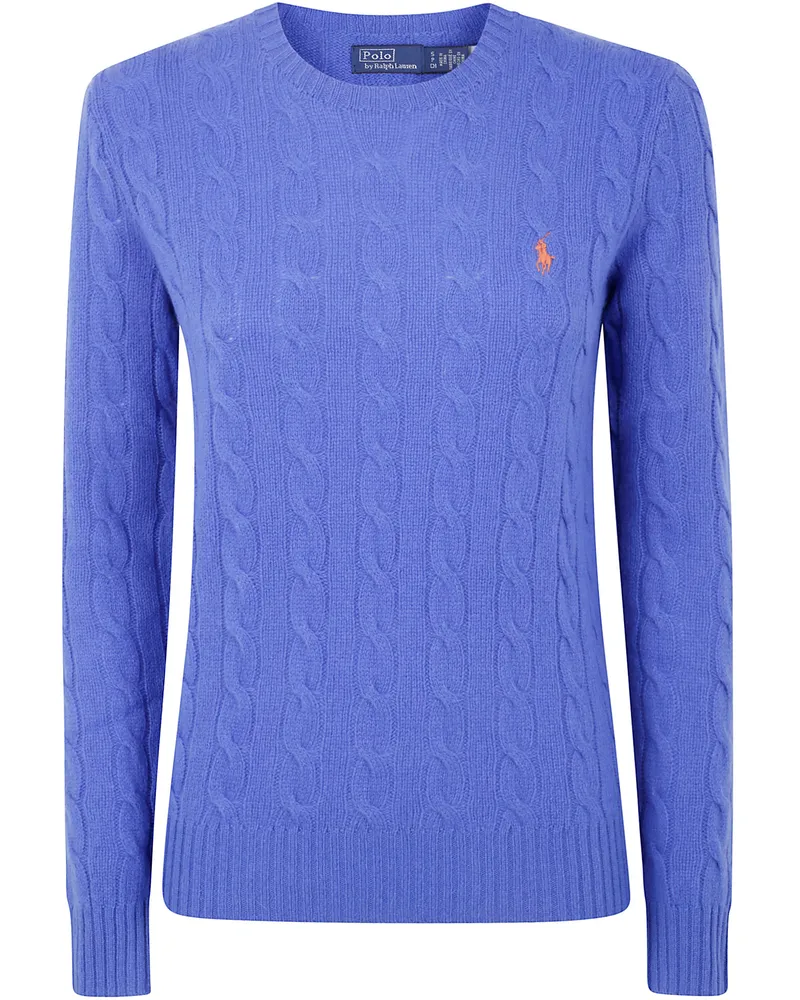 Ralph Lauren Juliana Long Sleeve Roun Neck Blue