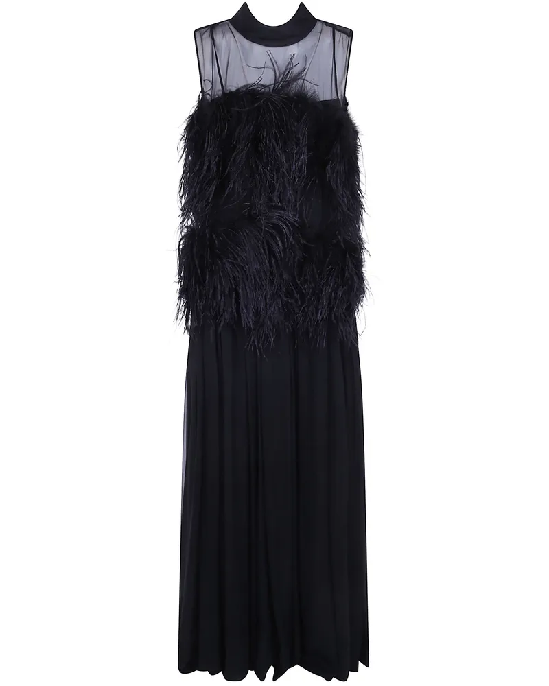 Alberta Ferretti Long Dress Black