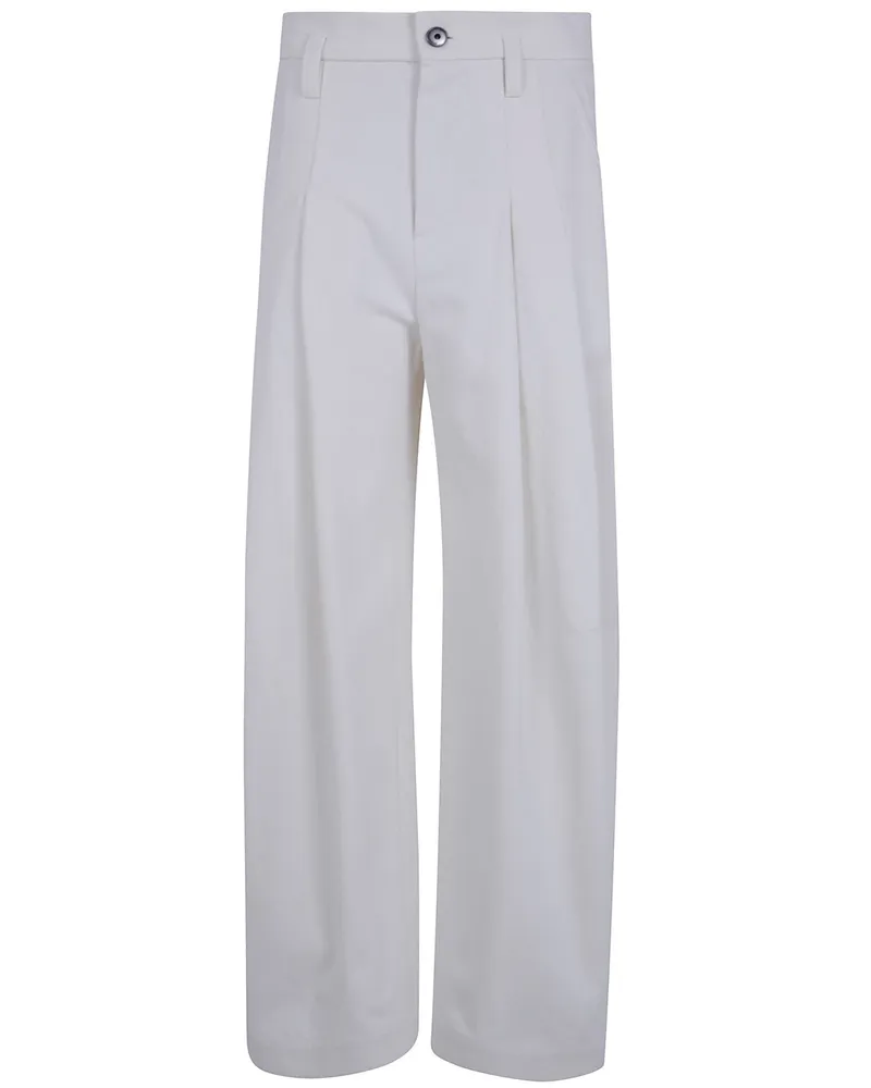 Brunello Cucinelli Pants Wide Leg "Mb198p9022 C1101 Panama White