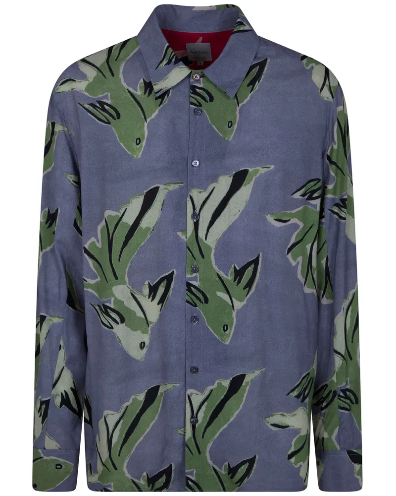 Paul Smith Mens Oversized Shirt Pink