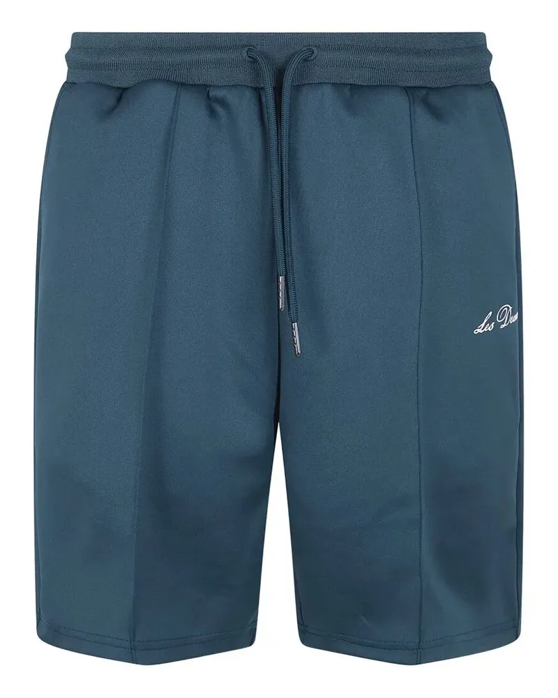 LES DEUX Ballier" Crew Track Shorts Green