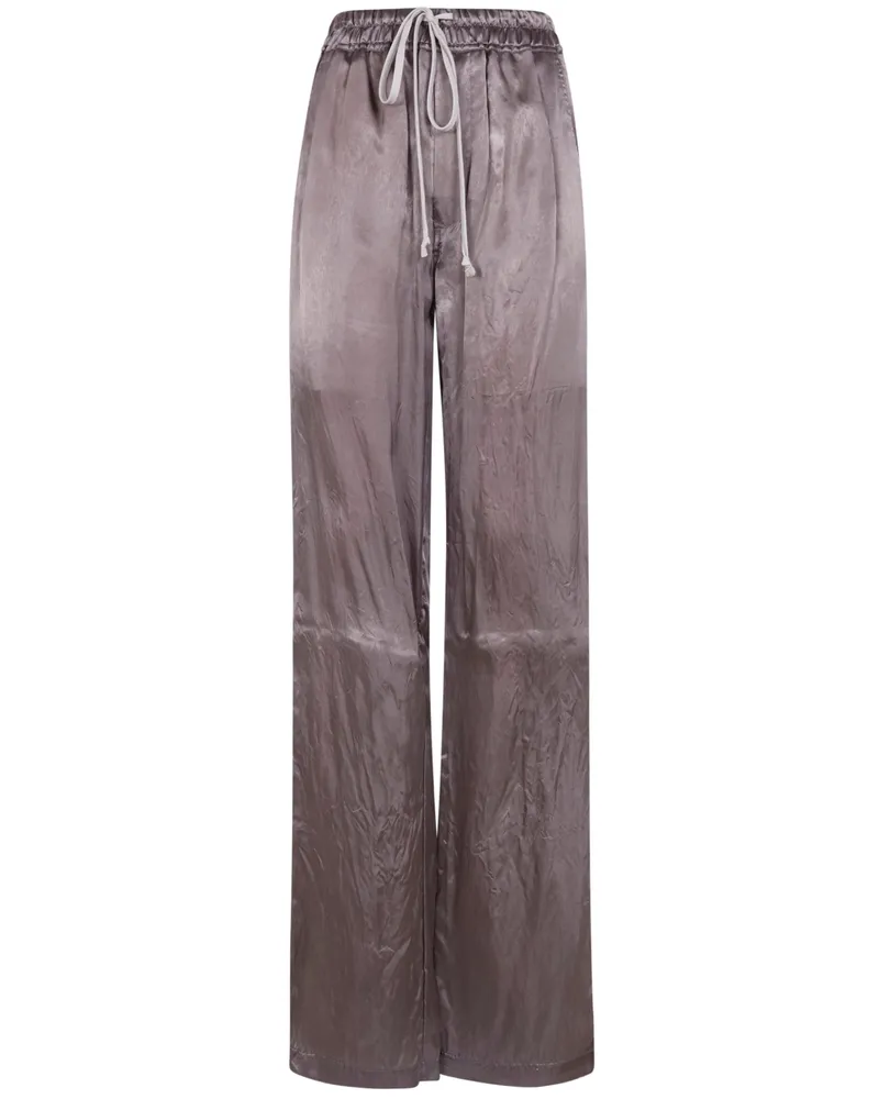 Rick Owens Dietrich Drawstring" Trousers Gray