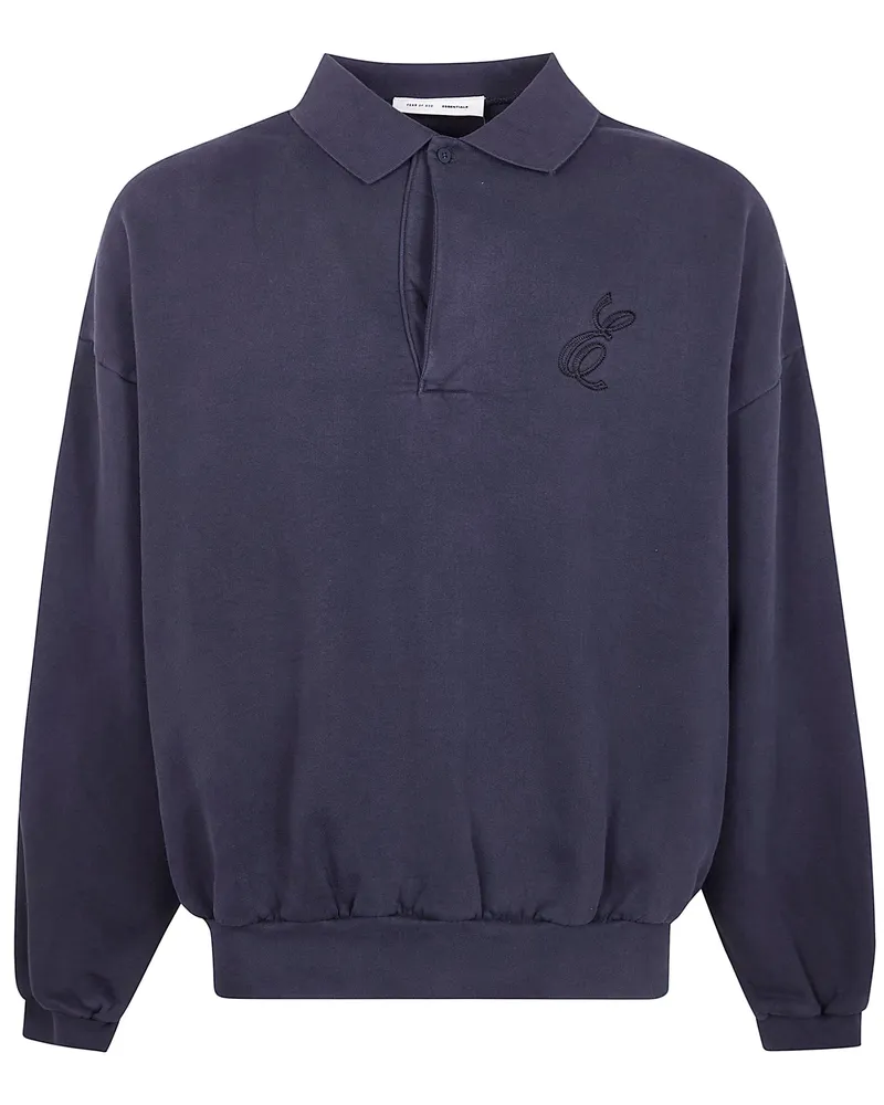 Fear of God Classic Polo' Sweatshirt Black