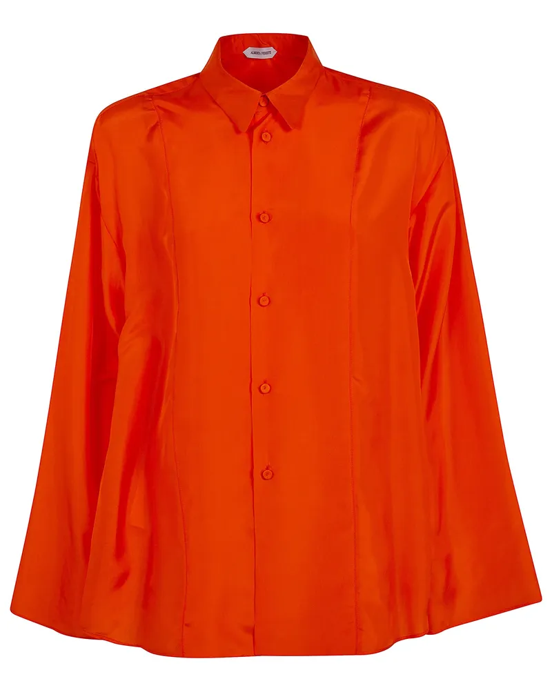 Alberta Ferretti Oversized Shirt Yellow