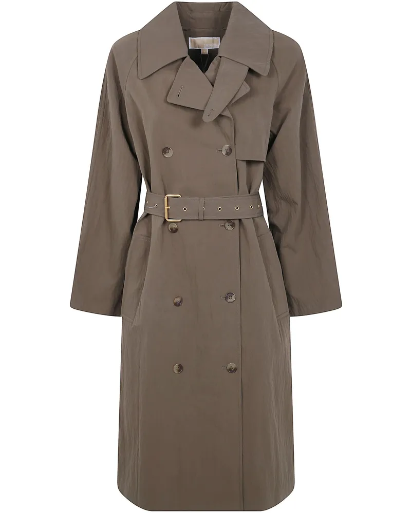 Michael Kors Trench Coat Oversize "Duffel Brown