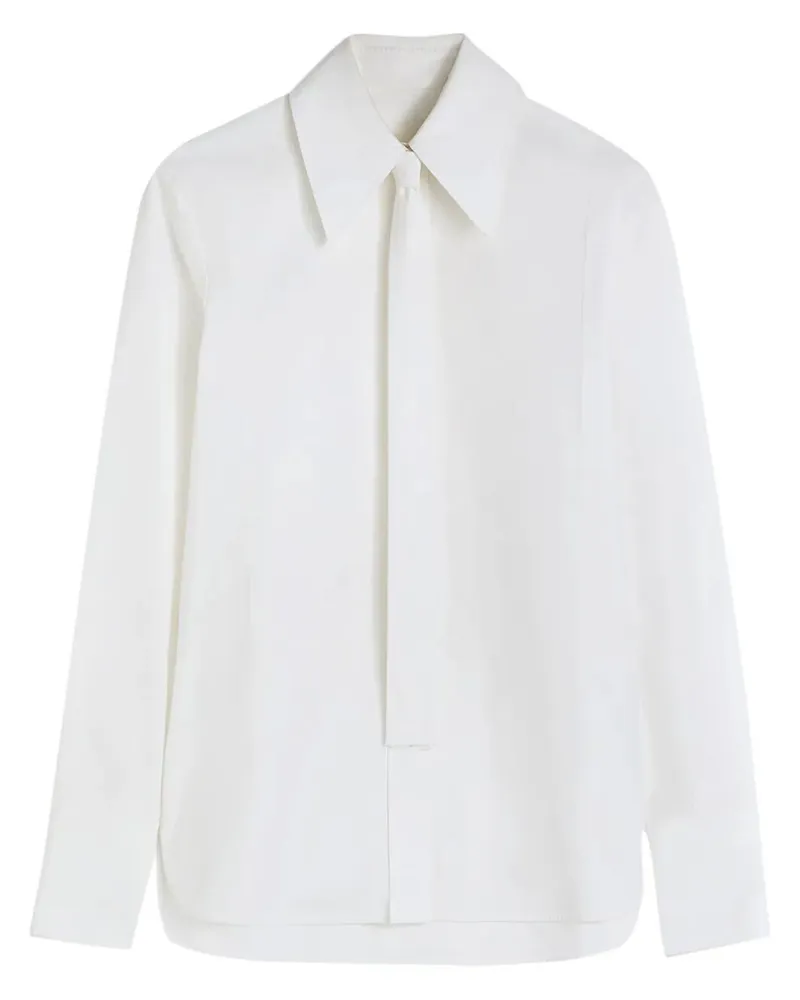 Jil Sander Shirt 110 Bis W Tie White