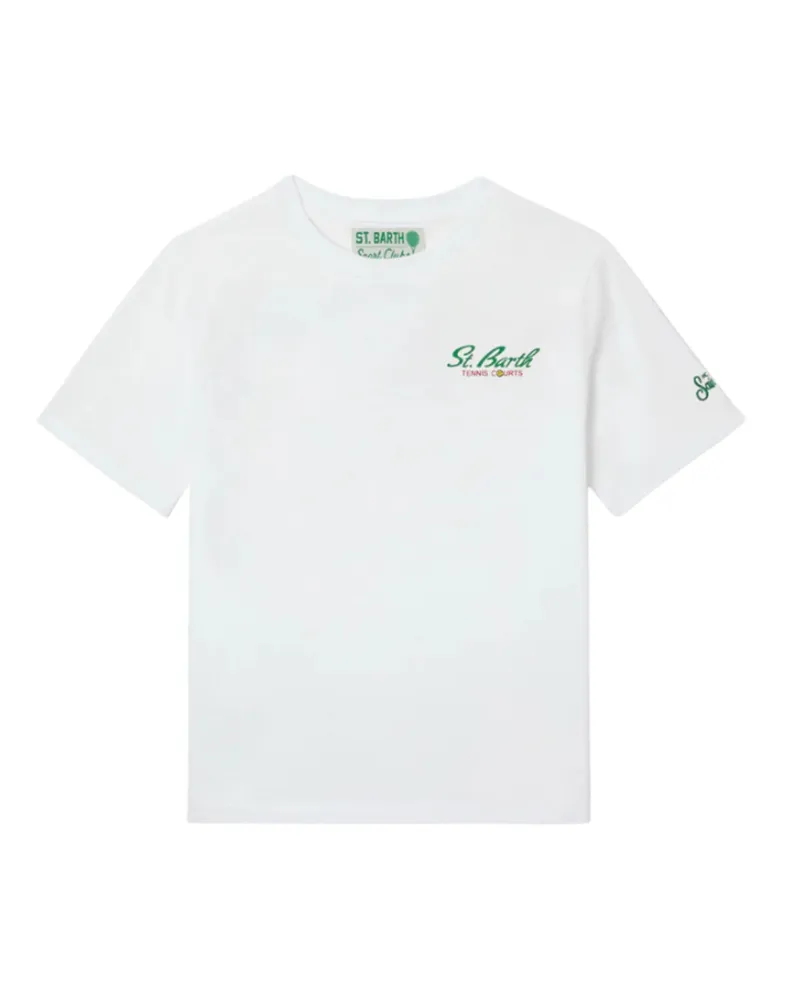MC2 Saint Barth T-Shirt 100% Cotone "Portland Jr White