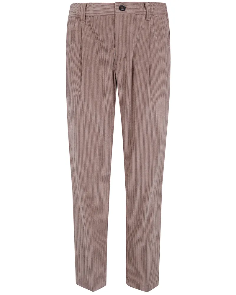 Herno Trousers "Classic Man Trousers Brown