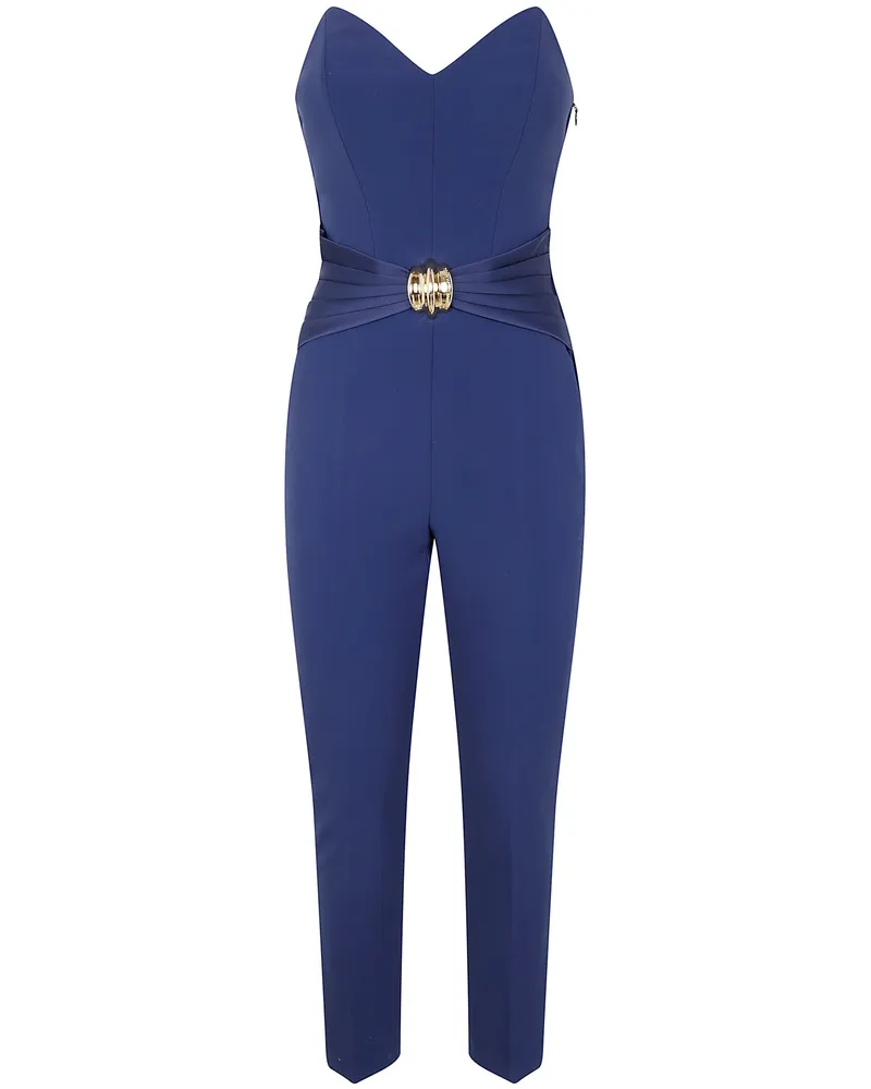 Elisabetta Franchi Classic Overall Blue