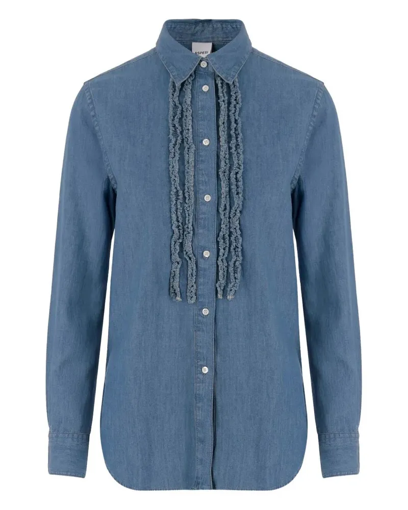 ASPESI Mod.5434" Denim Shirt Blue
