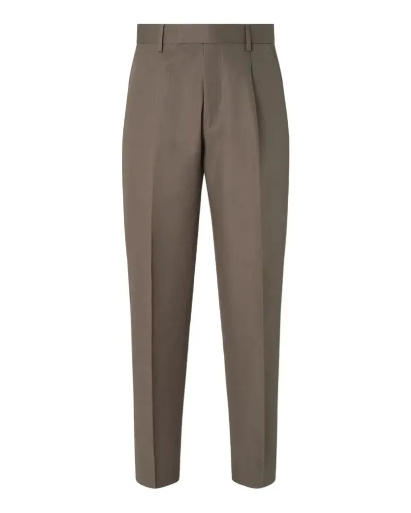 Ermenegildo Zegna Z Lux Leisurewear" Trousers Brown