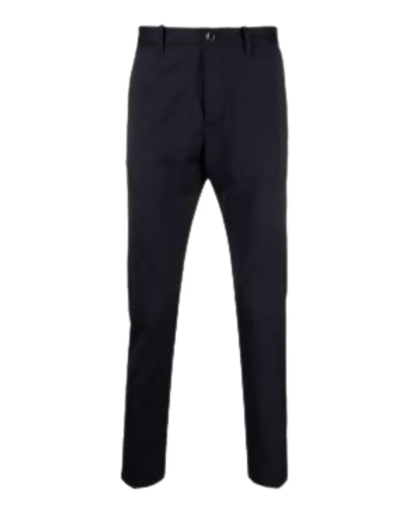 nine:inthe:morning EASY SLIM CHINO MAN PANTS Blue
