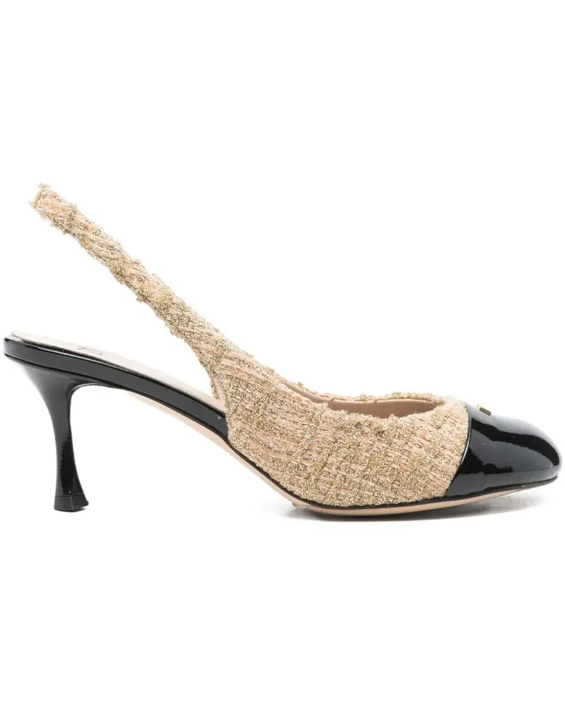 N° 21 Slingback Shoes Beige