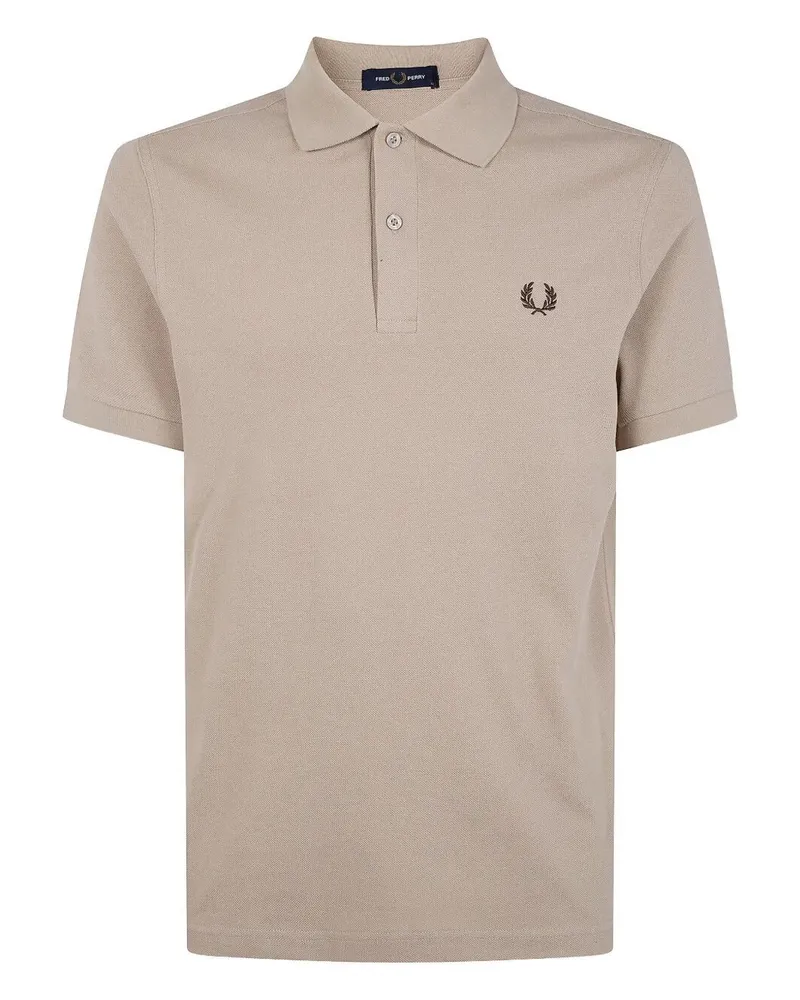 Fred Perry Fred Perry The Fred Perry" Shirt Beige