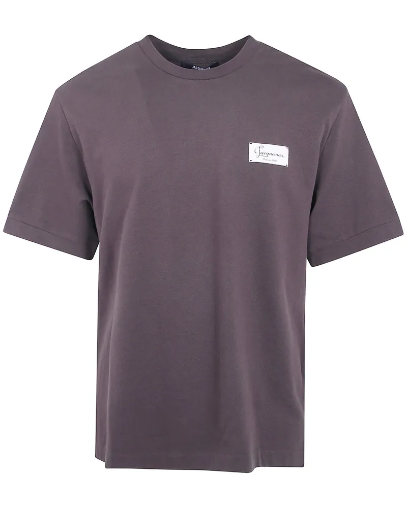 Jacquemus Cotton T-Shirt "Le Montaigne Mc Brown