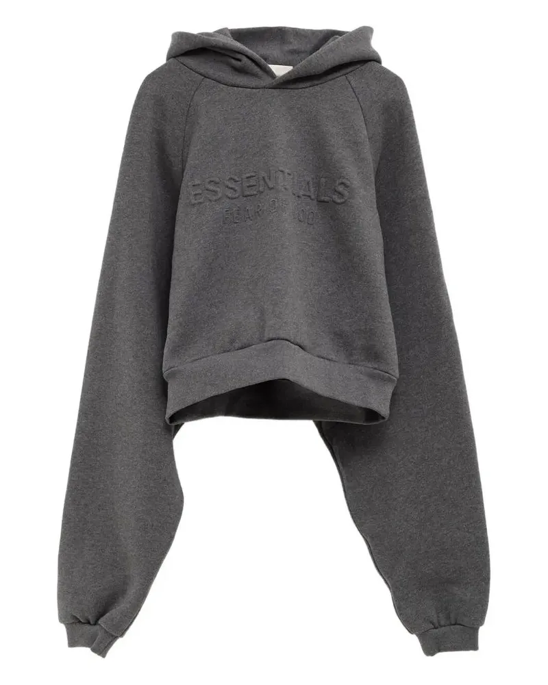 Fear of God Womens 90`S Raglan" Hoodie Gray
