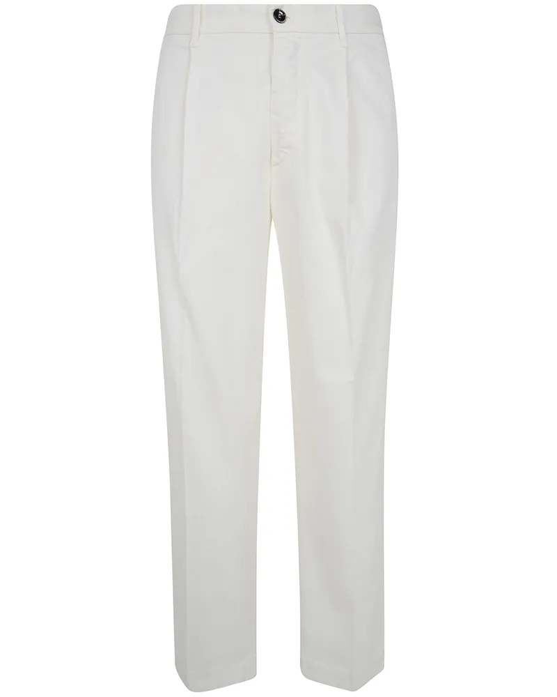 nine:inthe:morning Philip" Chino Trousers With Pences Beige