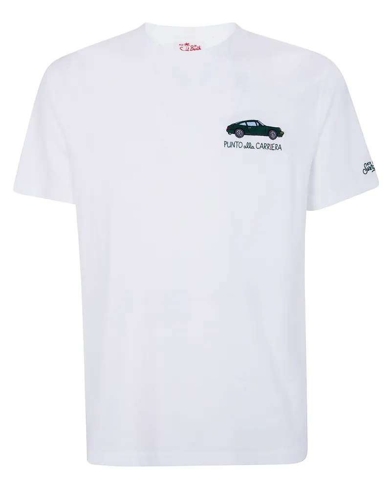 MC2 Saint Barth Portofino Carriera Car" T-Shirt White