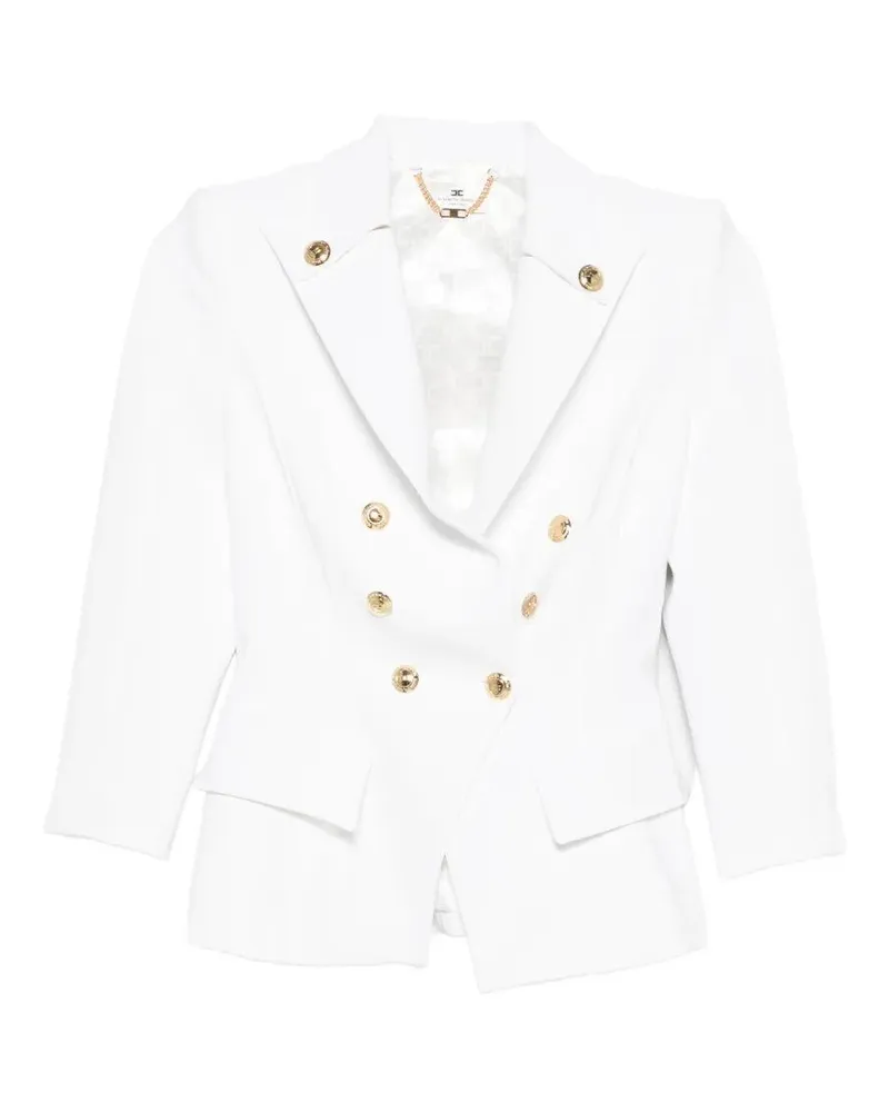 Elisabetta Franchi Essential Jacket White