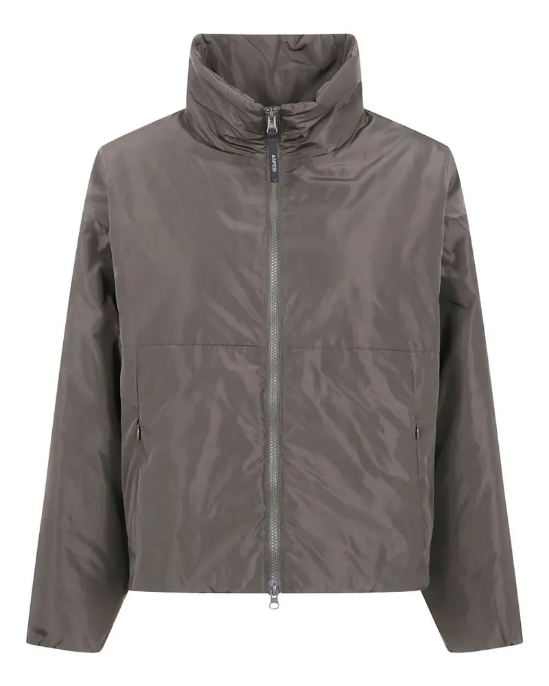 ASPESI Birretta Front Zip Jacket Green