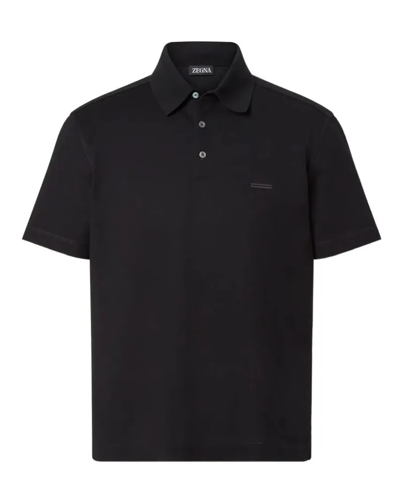 Ermenegildo Zegna Z Lux Leisurewear' T-Shirt Black