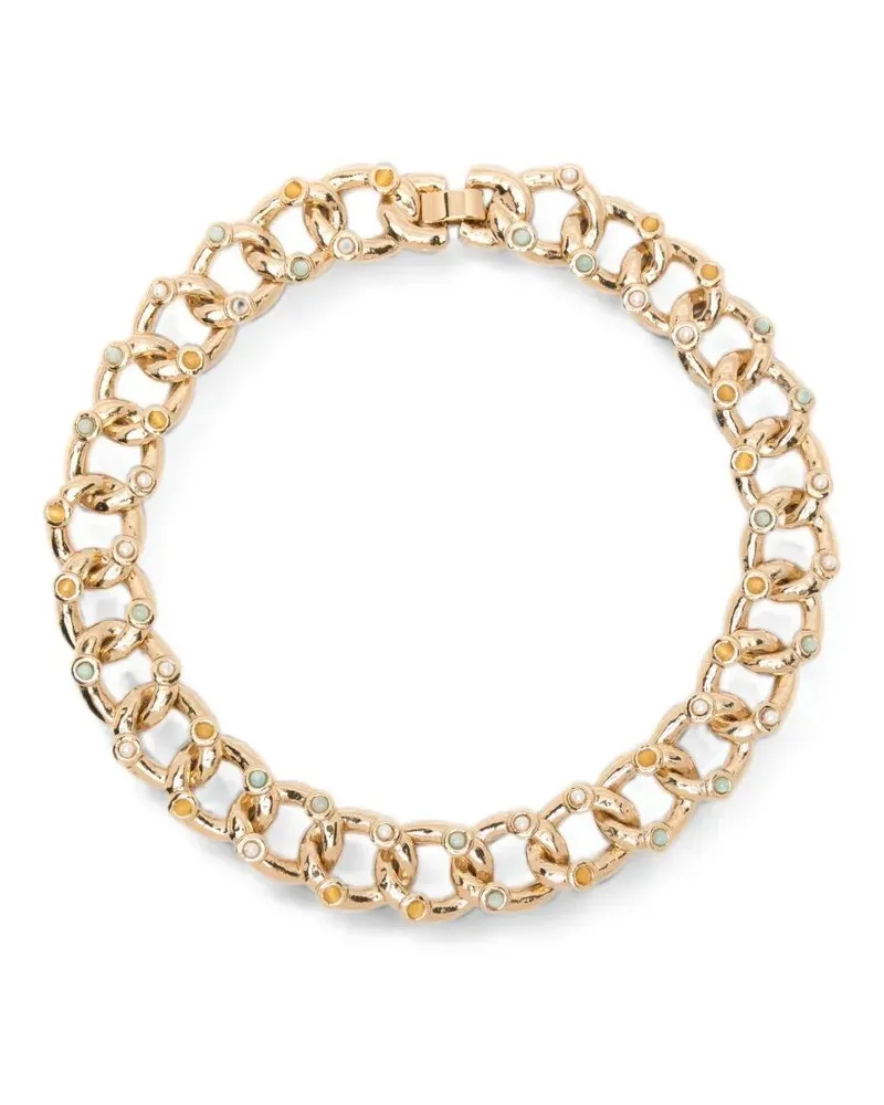 Gas Bijoux Necklace Diamond Metallic