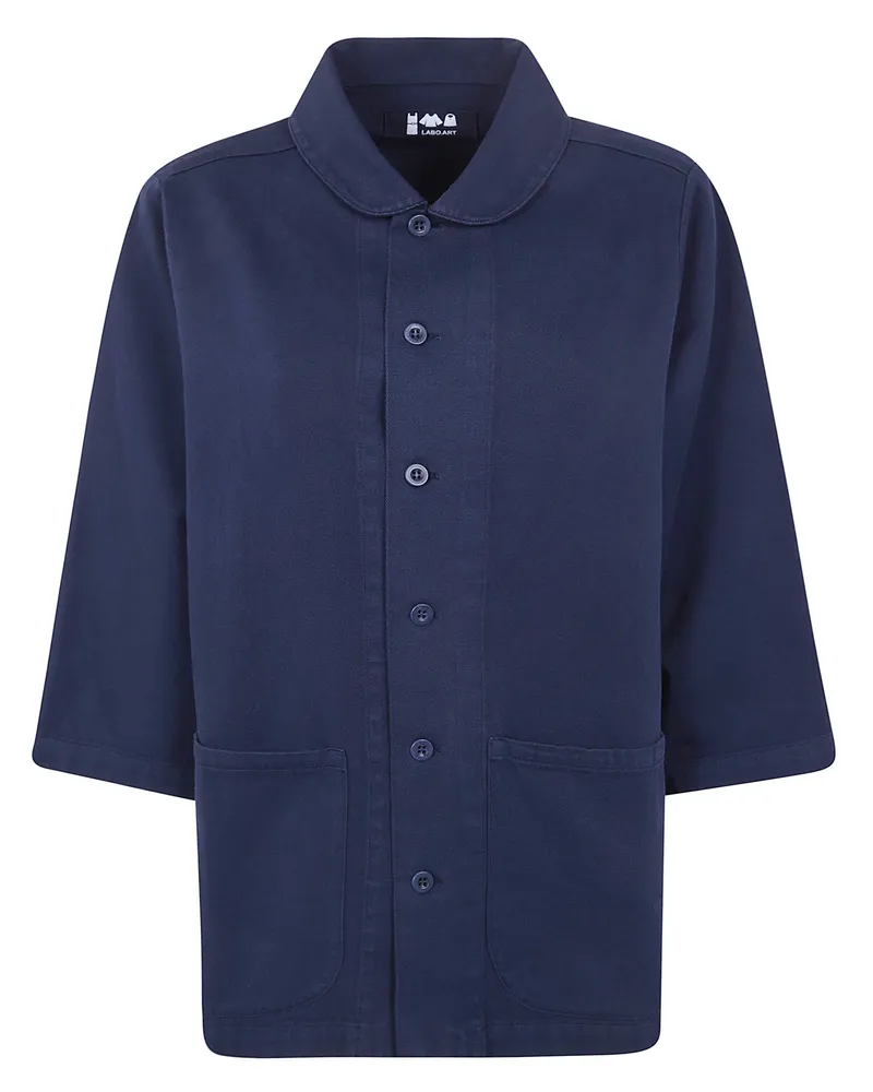 LABO.ART LABO. ART Olivia Massaua Coton Jacket Blue