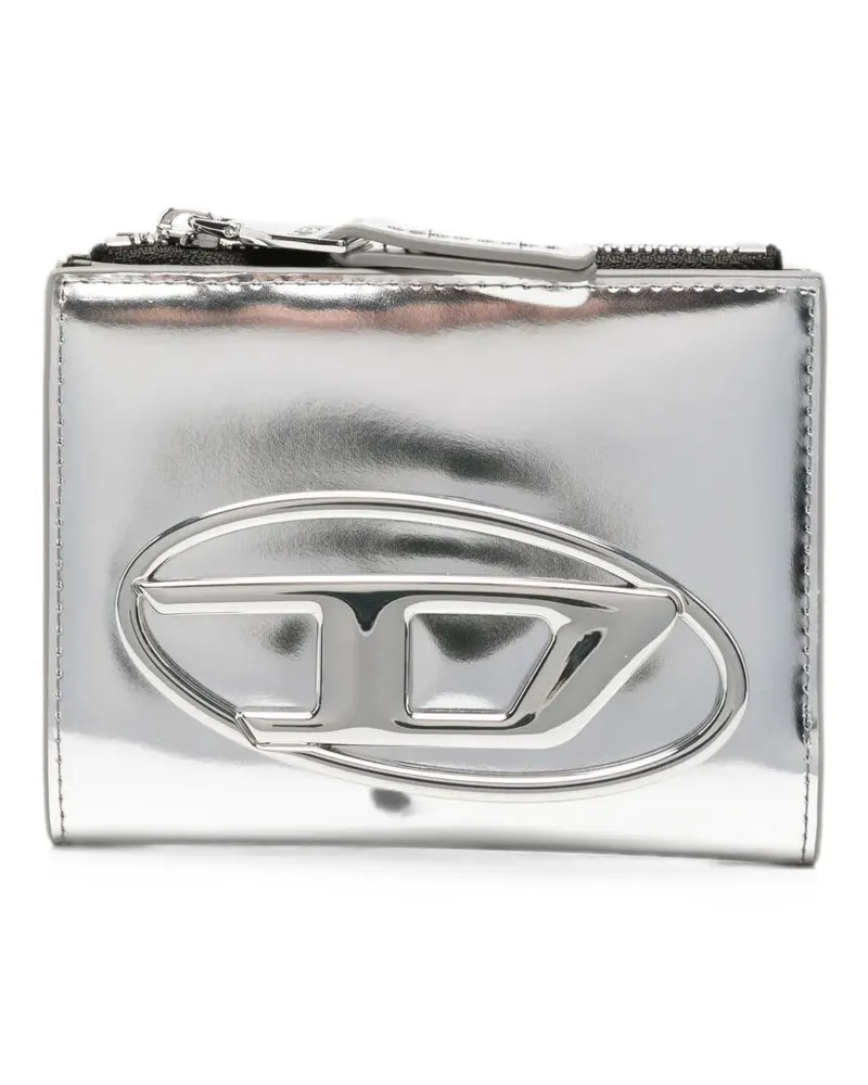 Diesel Wallet Zippered "1Dr Bi-Fold Zip Ii Metallic