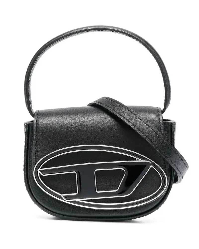 Diesel Shoulder Bag Leather "1Dr Xs Black
